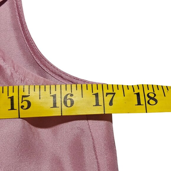 Silk J.Crew Women's Pastel Pink Ruffle Blouse Easter Spring top size 2 - Picture 11 of 12